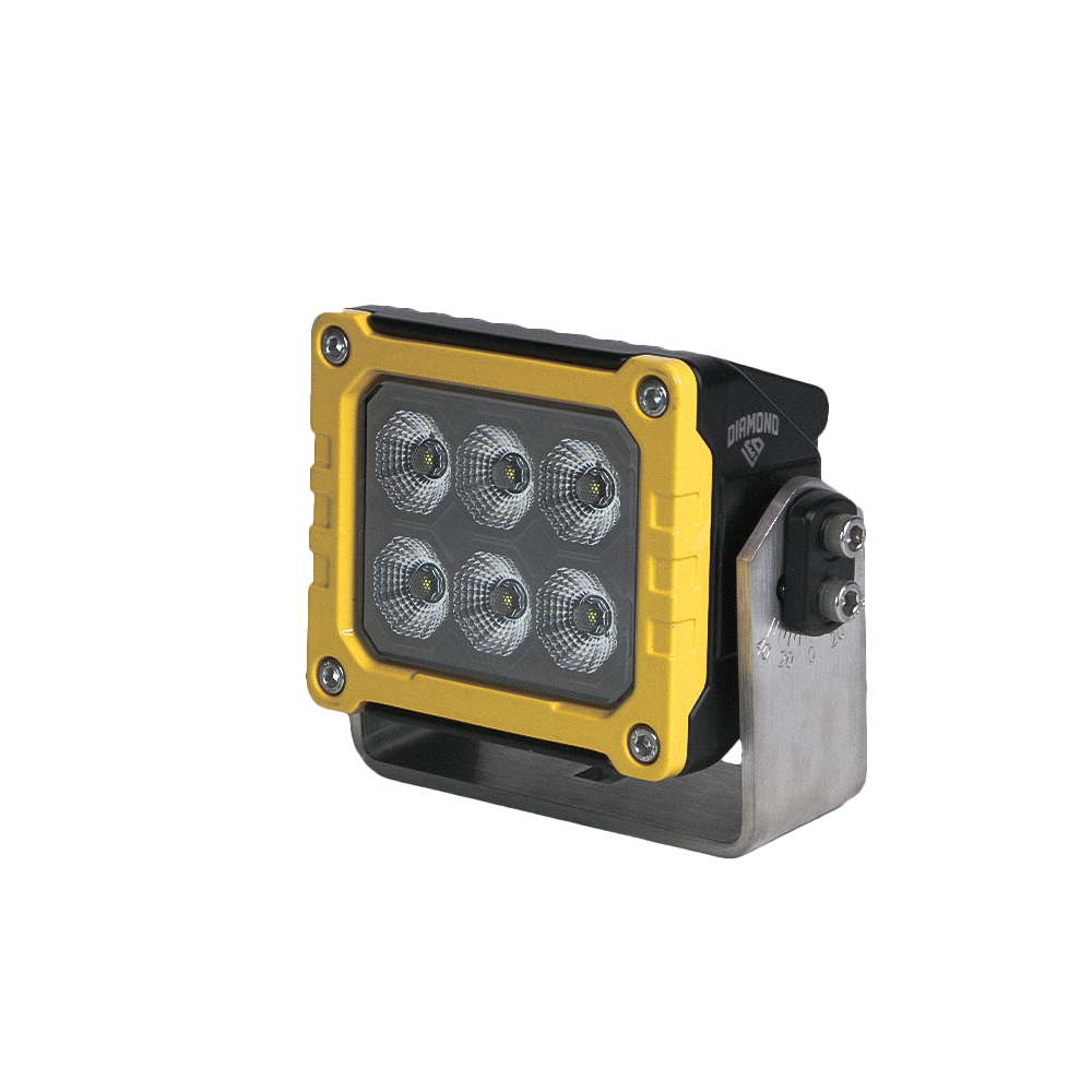4.4" 60W HD LED FLOOD POD