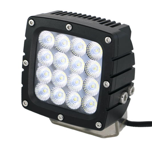 Heavy Duty Mining Flood light. 4.5" 80 watt. 8000 Lumens.