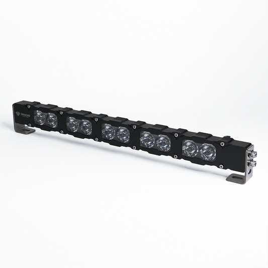 Heavy duty slim blacked out light bar OFF road