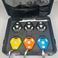 Load image into Gallery viewer, HD rechargeable magnetic warning lights in charging case 6PK