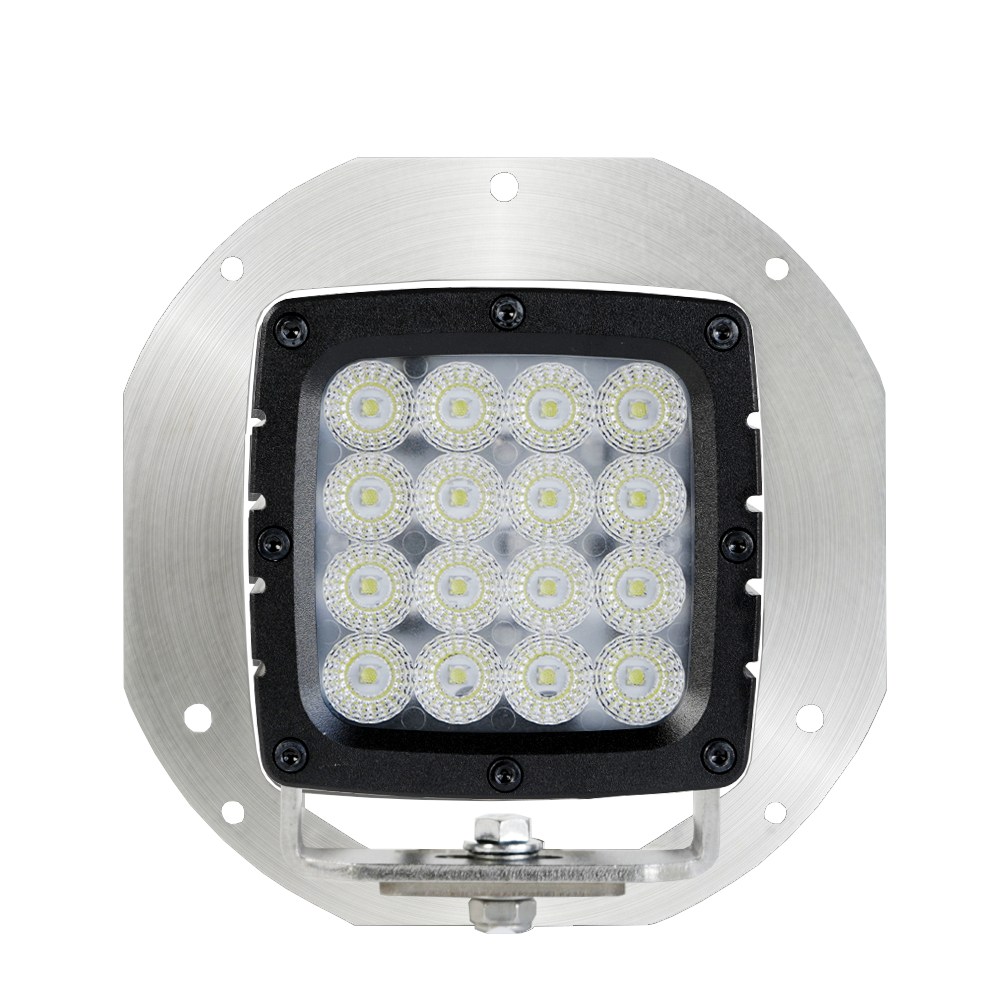 KOMATSU HEAVY HAULER HEADLIGHTS & STAINLESS STEEL BRACKET