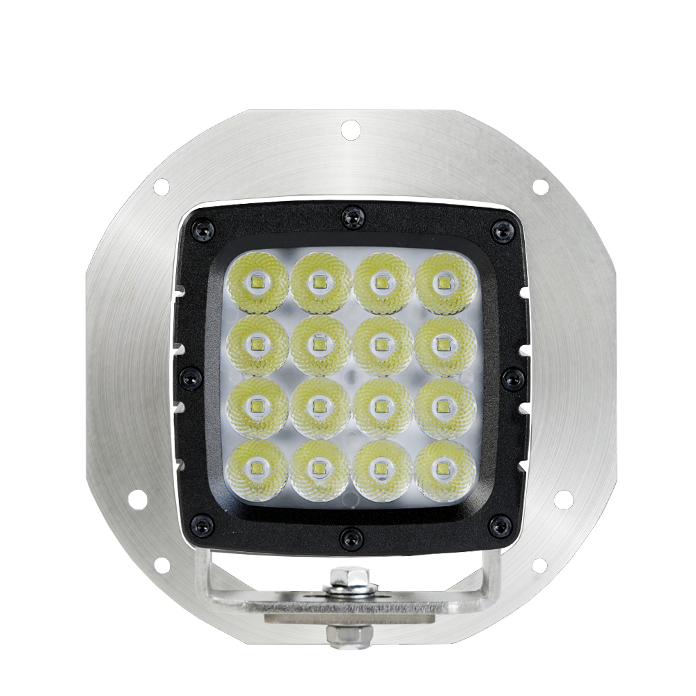 KOMATSU HEAVY HAULER HEADLIGHTS & STAINLESS STEEL BRACKET
