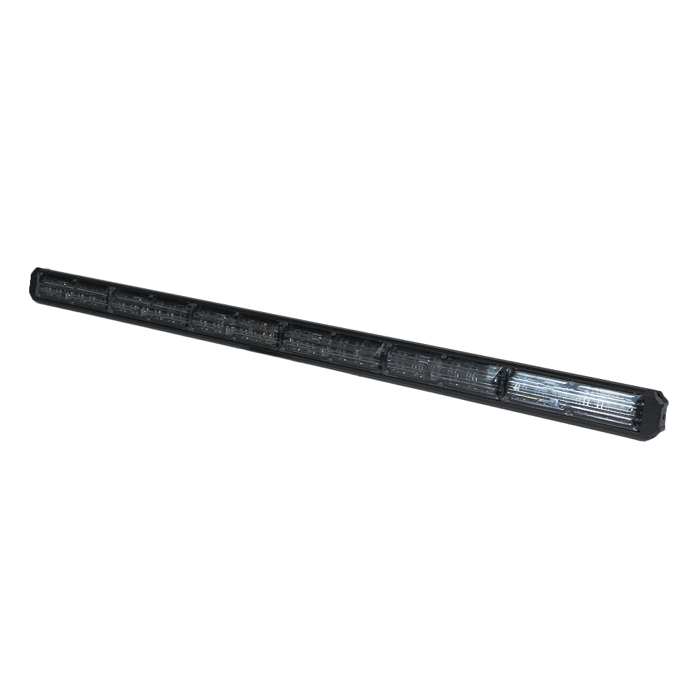 48" slim heavy duty amber traffic advisor bar