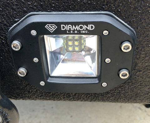 40 WATT FLUSH MOUNT LED POD