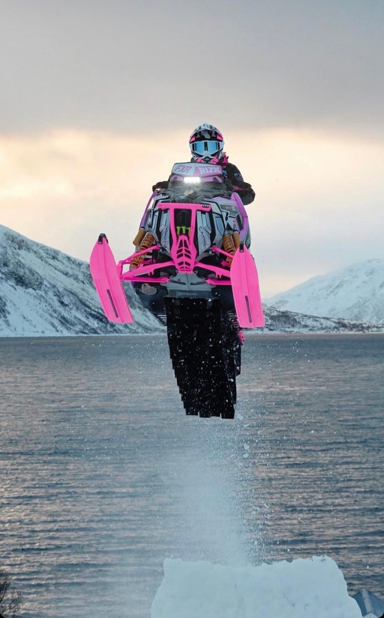 Snowmobile DIY 4" light bar kit SKIDOO/POLARIS