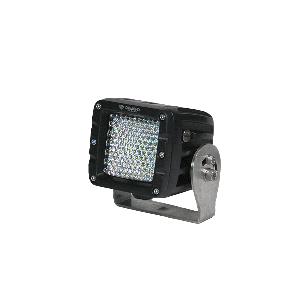 Amber lens cover for 3" work light