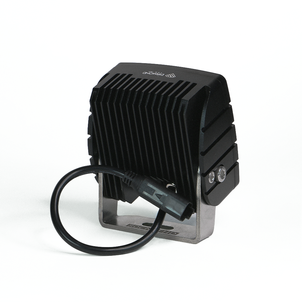 Heavy Duty Mining Flood light. 4.5" 80 watt. 8000 Lumens