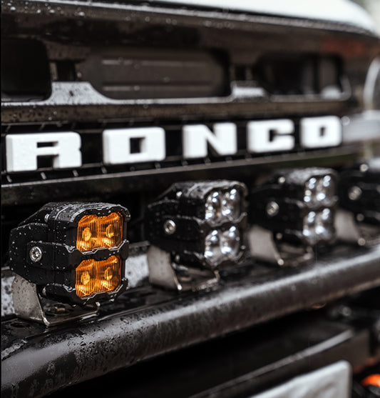 PROS4 AMBER BACK LIT 40W LED LIGHT