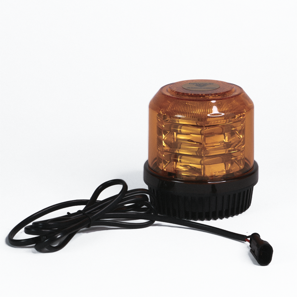 Amber LED beacon strobe light