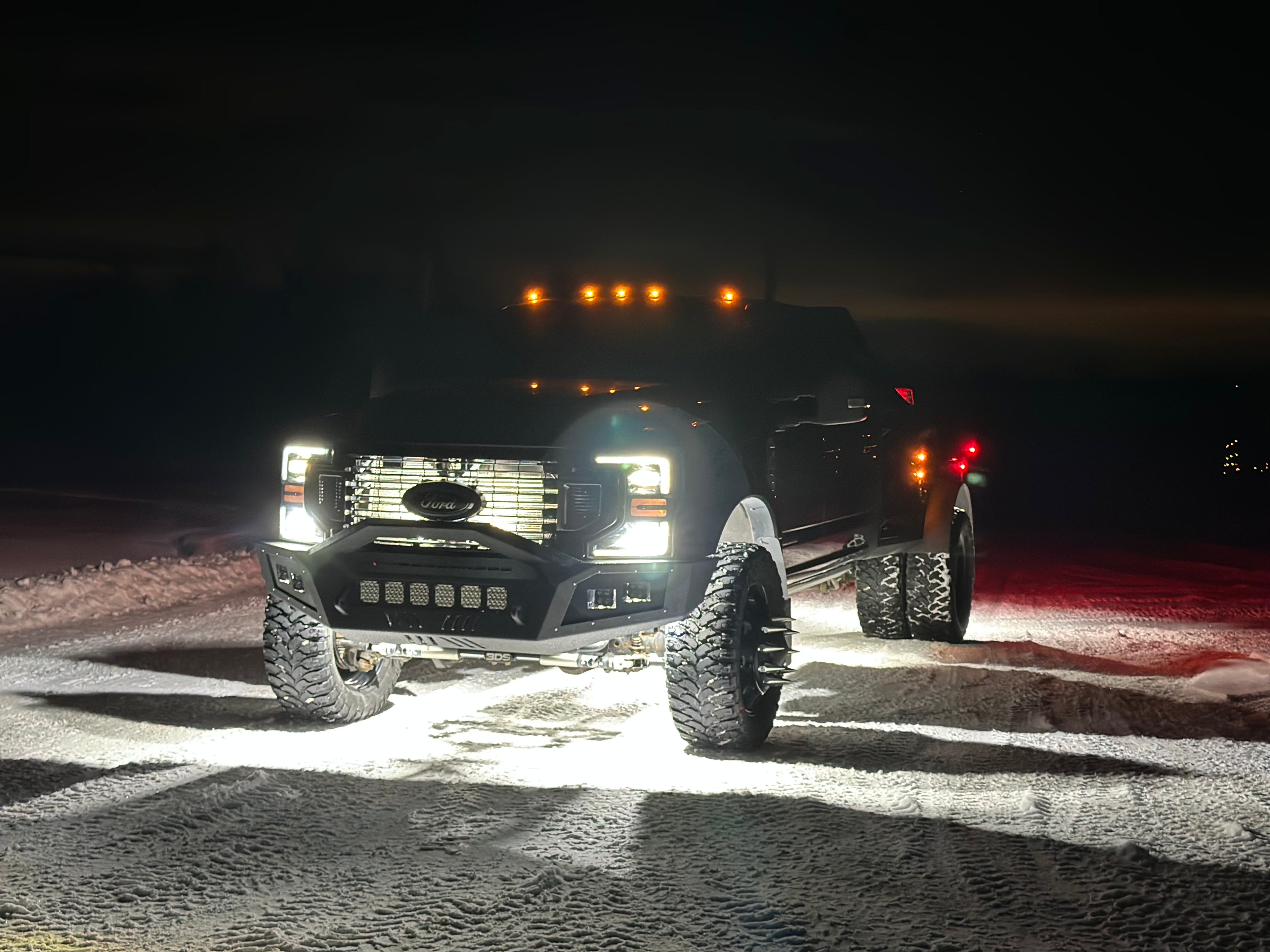 Amber & White Rock light kit 16 pcs