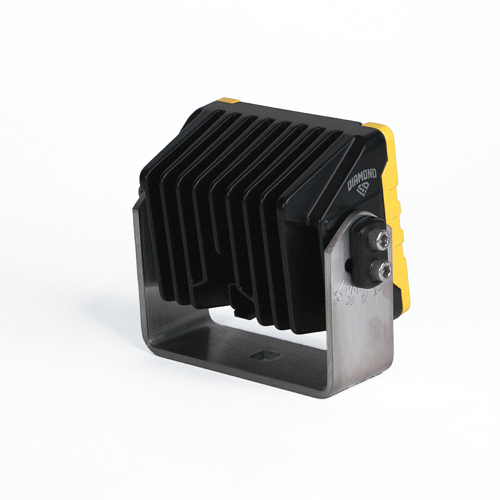 Heavy Duty 60W mining Wide Flood light 5400 lumen 4H''x 4.4W''