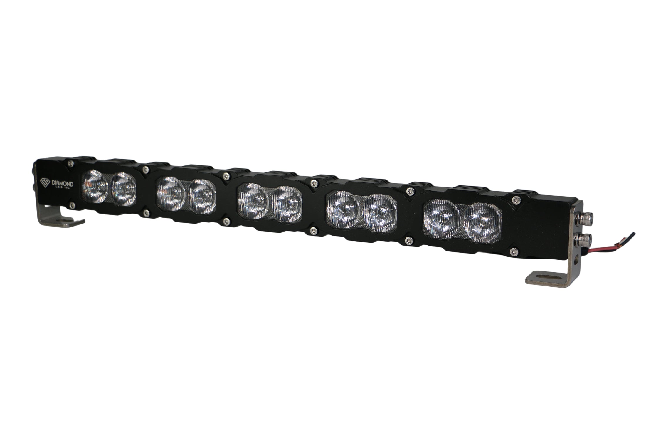 Heavy duty slim blacked out light bar OFF road