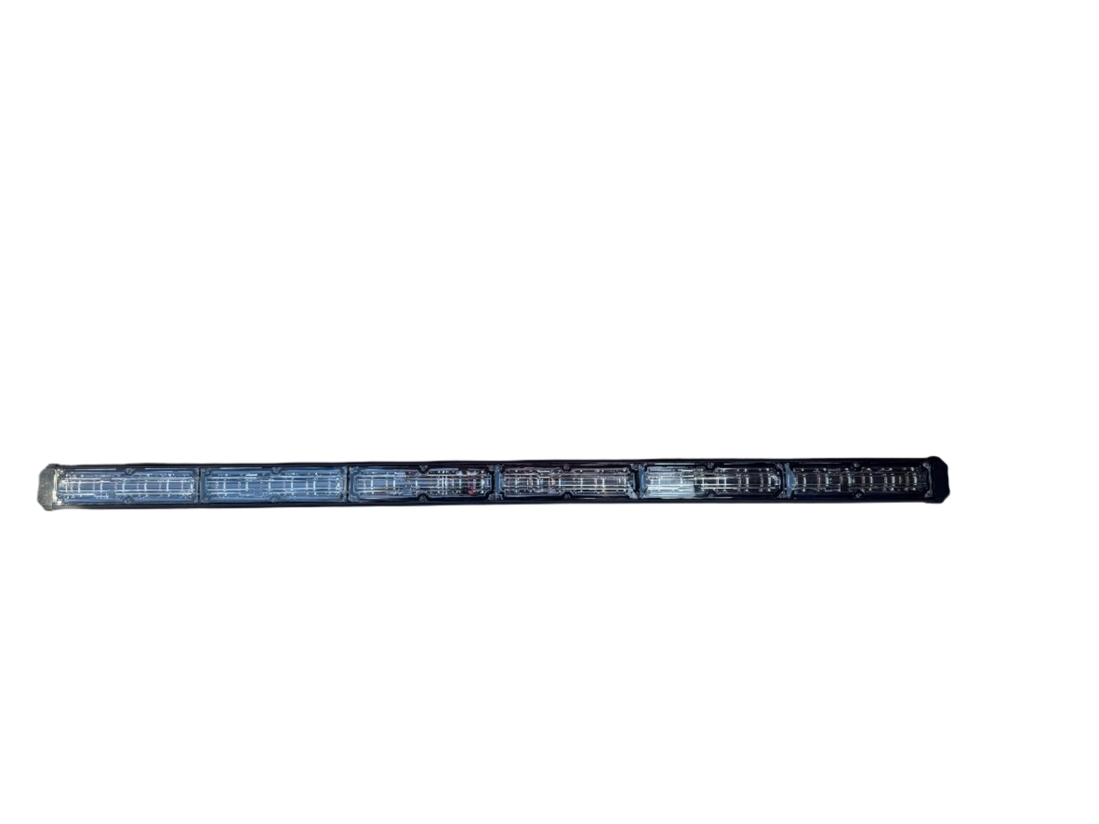 48" slim heavy duty amber traffic advisor bar
