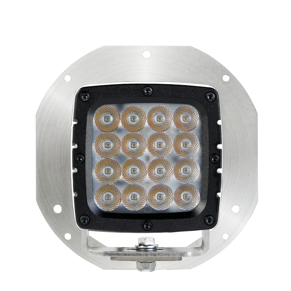 KOMATSU HEAVY HAULER HEADLIGHTS & STAINLESS STEEL BRACKET