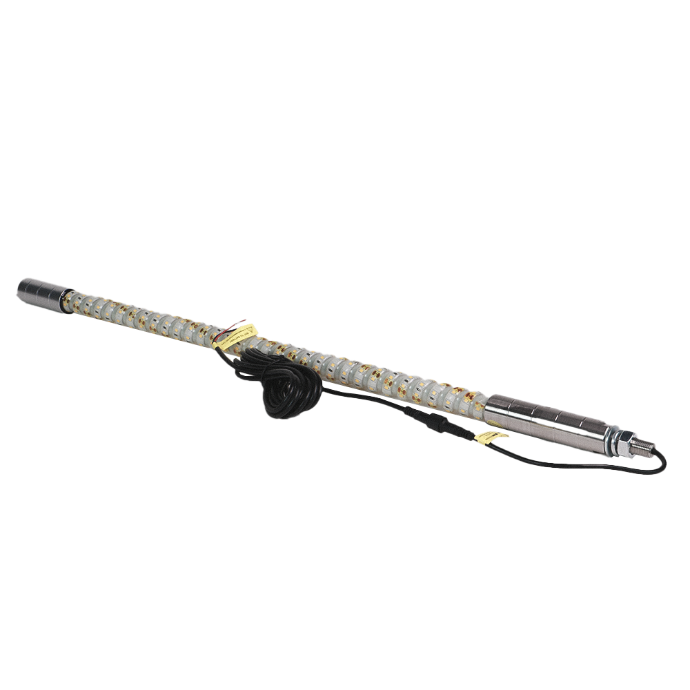 Amber HD rigid safety whip