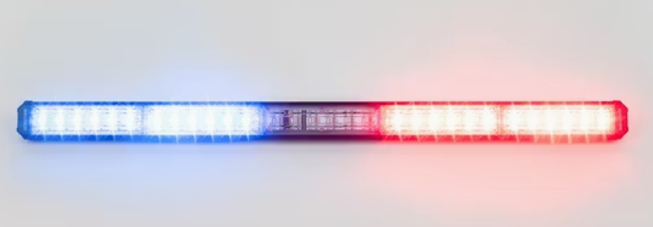 48" slim heavy duty amber traffic advisor bar