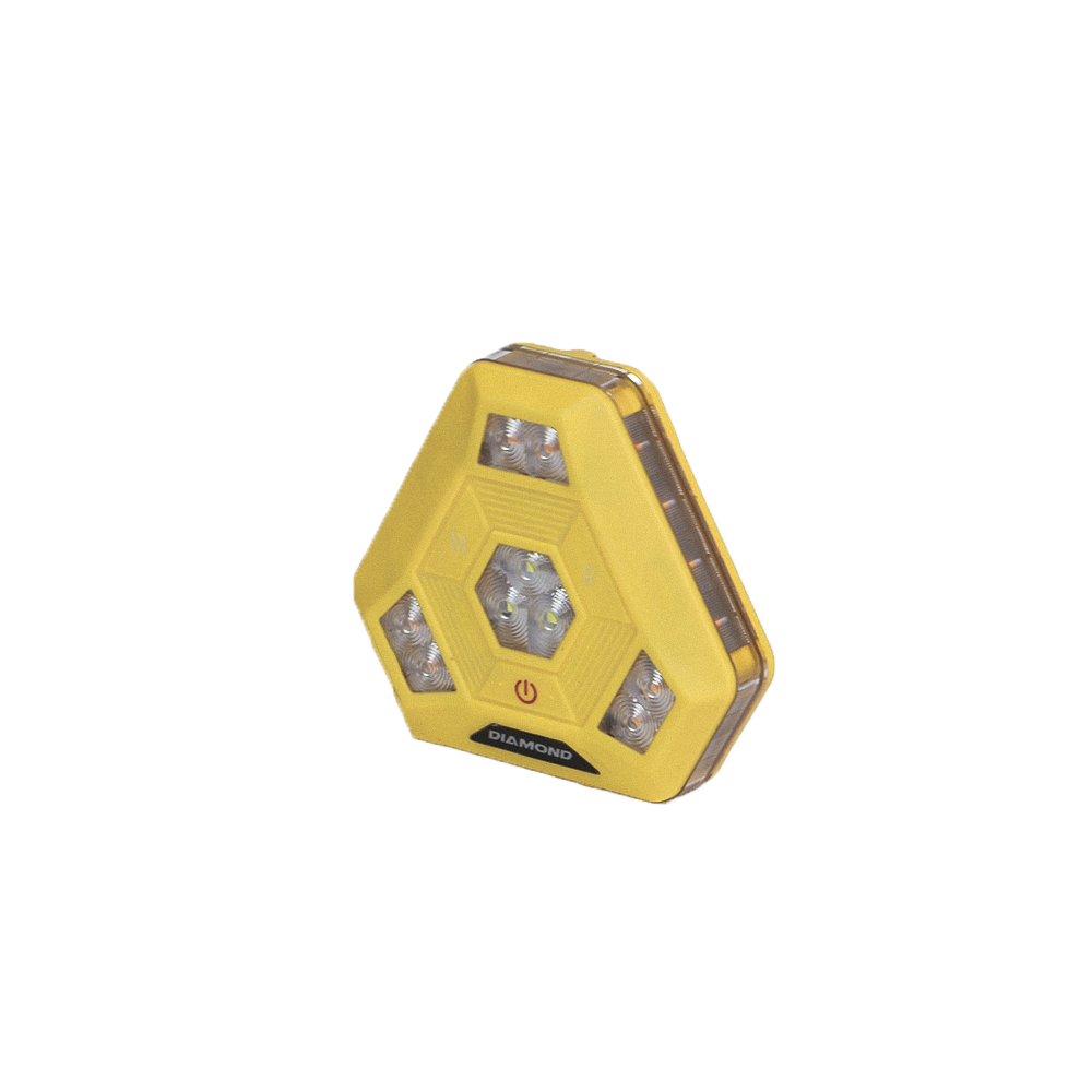 HD rechargeable magnetic warning light single unit
