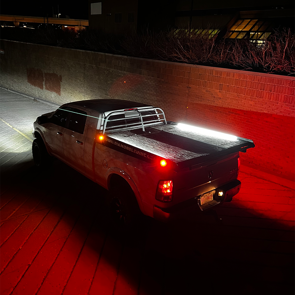 Sled Deck loading strip lights